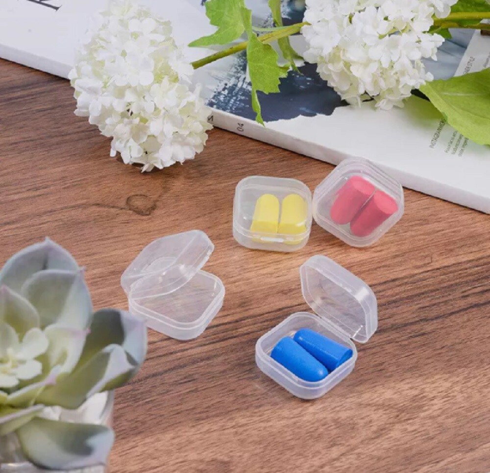 40 Pcs Small Plastic Storage Container Boxes Box DIY Coins Screws Jewelry Travel gallery
