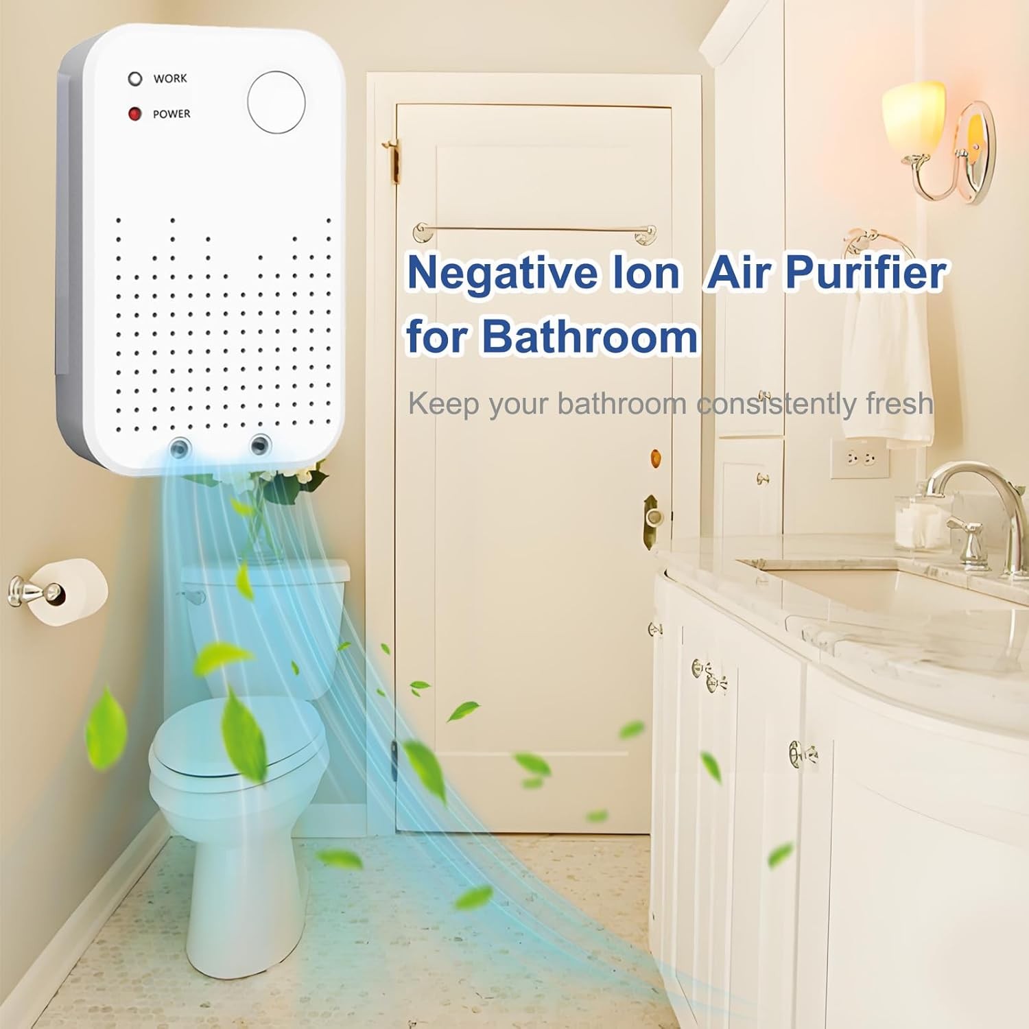 Household Negative Ion Air Purifier: Portable Silent for All Rooms & Odors (1) gallery