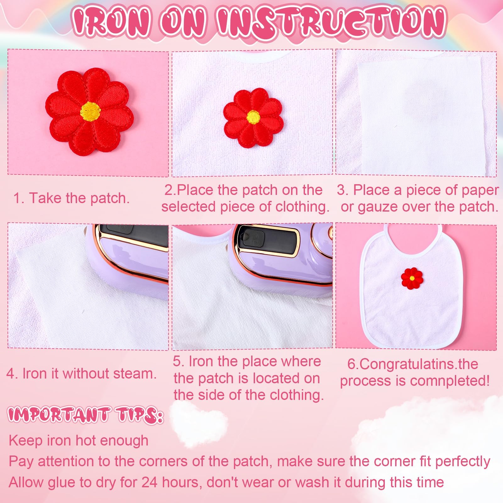 72 Pcs DIY Bib Decorating Kit Baby Shower Games Set 10 DIY Blank White Bibs 5... gallery