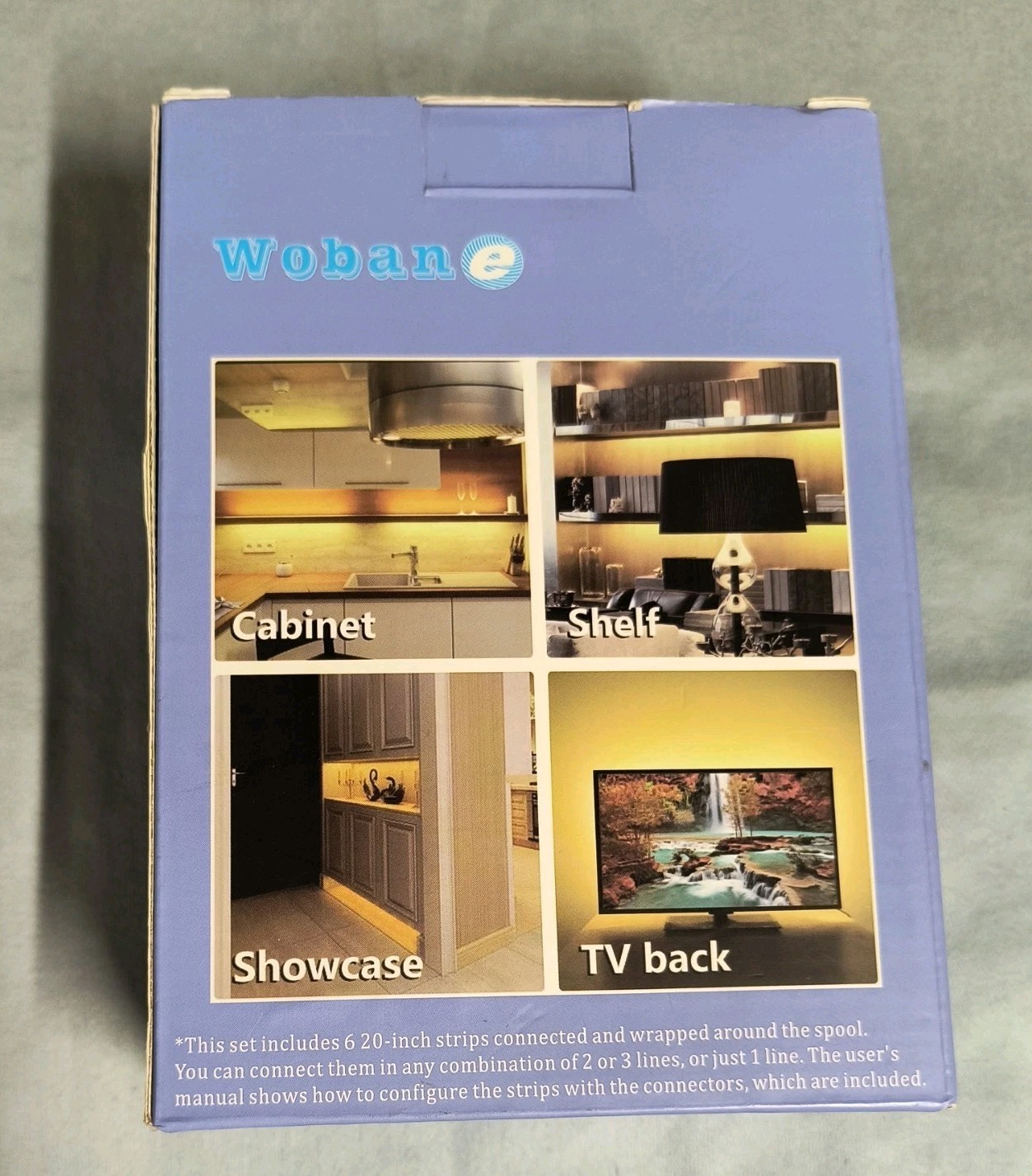 LED Cabinet/Room/Shelf/Back Lighting Light CS6 250 lumen gallery