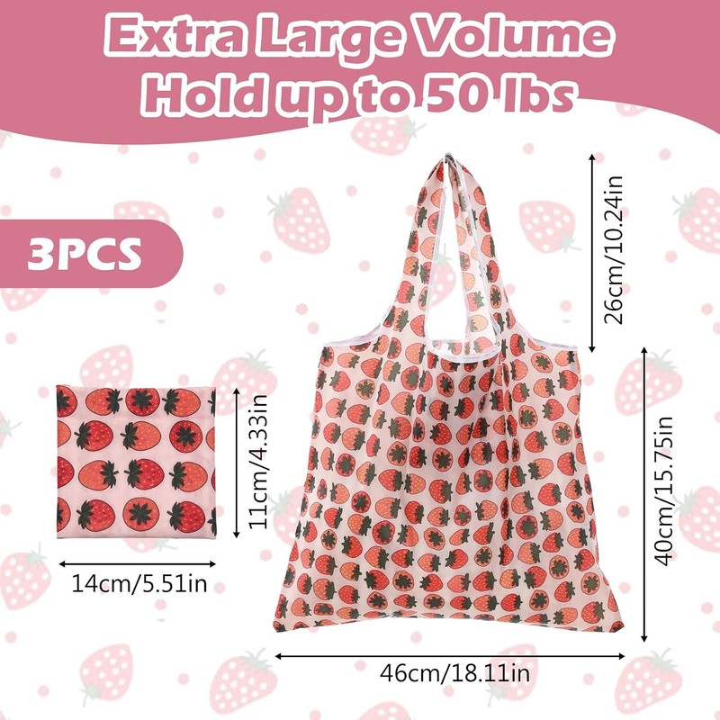 1 Pack Foldable Grocery Bag, Waterproof Reusable Shopping Bag Holder,Tote Bags N gallery