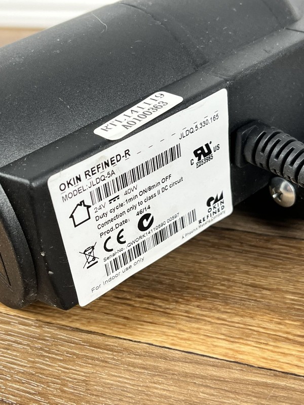 OKIN Adjustable Bed Base Control JLDQ-5A JLDQ.5.263.74 Head/Foot Motor gallery