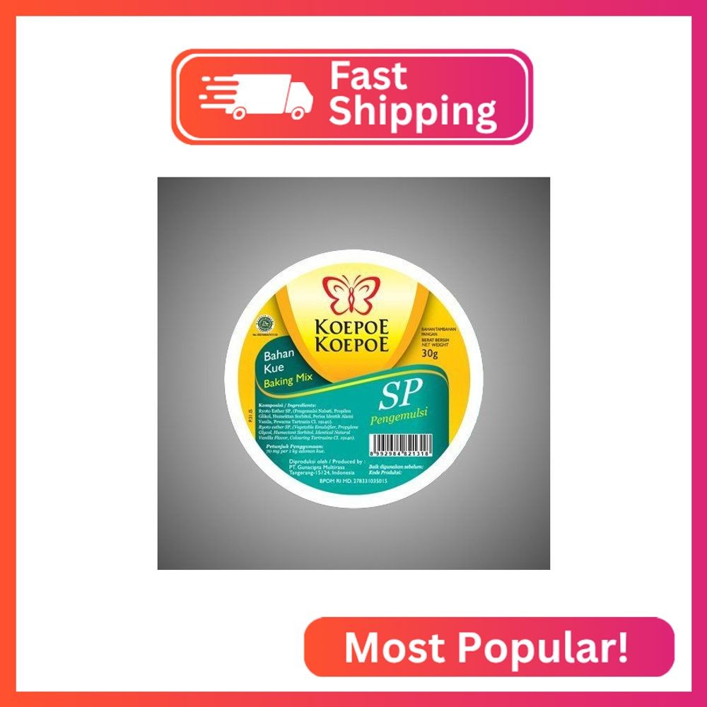 Koepoe-koepoe Sp Emulsifier (30 Gram) gallery