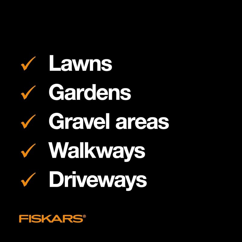 Fiskars Stand-Up Weed Puller Tool 4-Claw Serrated Stainless Steel Weeder 39" gallery
