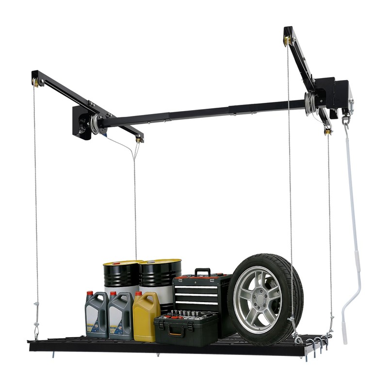 Overhead Garage Lifting Storage Rack, Garage Storage Rack, Adjustable Height Gar gallery