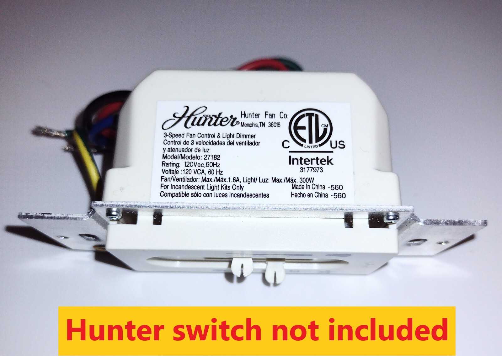 3x Hunter dual split dimmer replacement slider half knob - 3d printed knob gallery