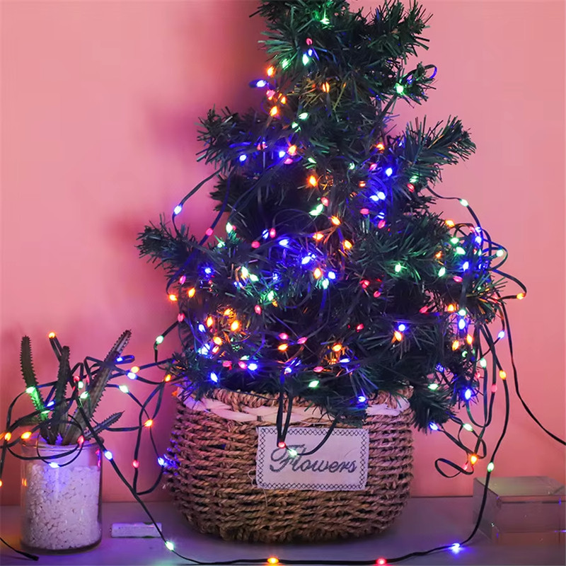 LED String Lights Outdoor 30/50/80/100M 8Mode Fairy Garden Christmas Party Light gallery
