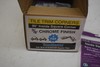 TrimMaster 90° Inside Square Corner 3/8" Chrome Finish Tile Corners Lot of 20 gallery