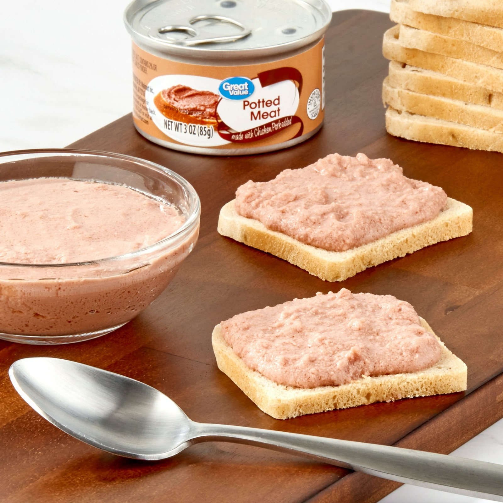 (12 pack) Great Value Potted Meat, 3 oz gallery