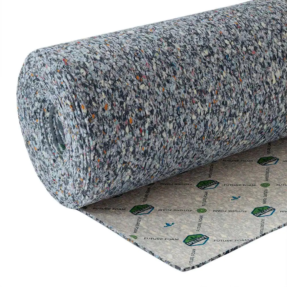 6 - 7/16 In. Thick 6 Lb. Density Rebond Carpet Pad with Moisture Barrier gallery