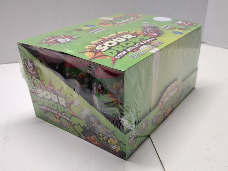 Atomic Sour Drops Sour Blast Hard Candy, Fun Factory, 12 Pack, 08/2026 gallery