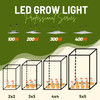 LED Grow Light Full Spectrum 100W/200W/300W/400W for Indoor Plant VEG Dimmable gallery
