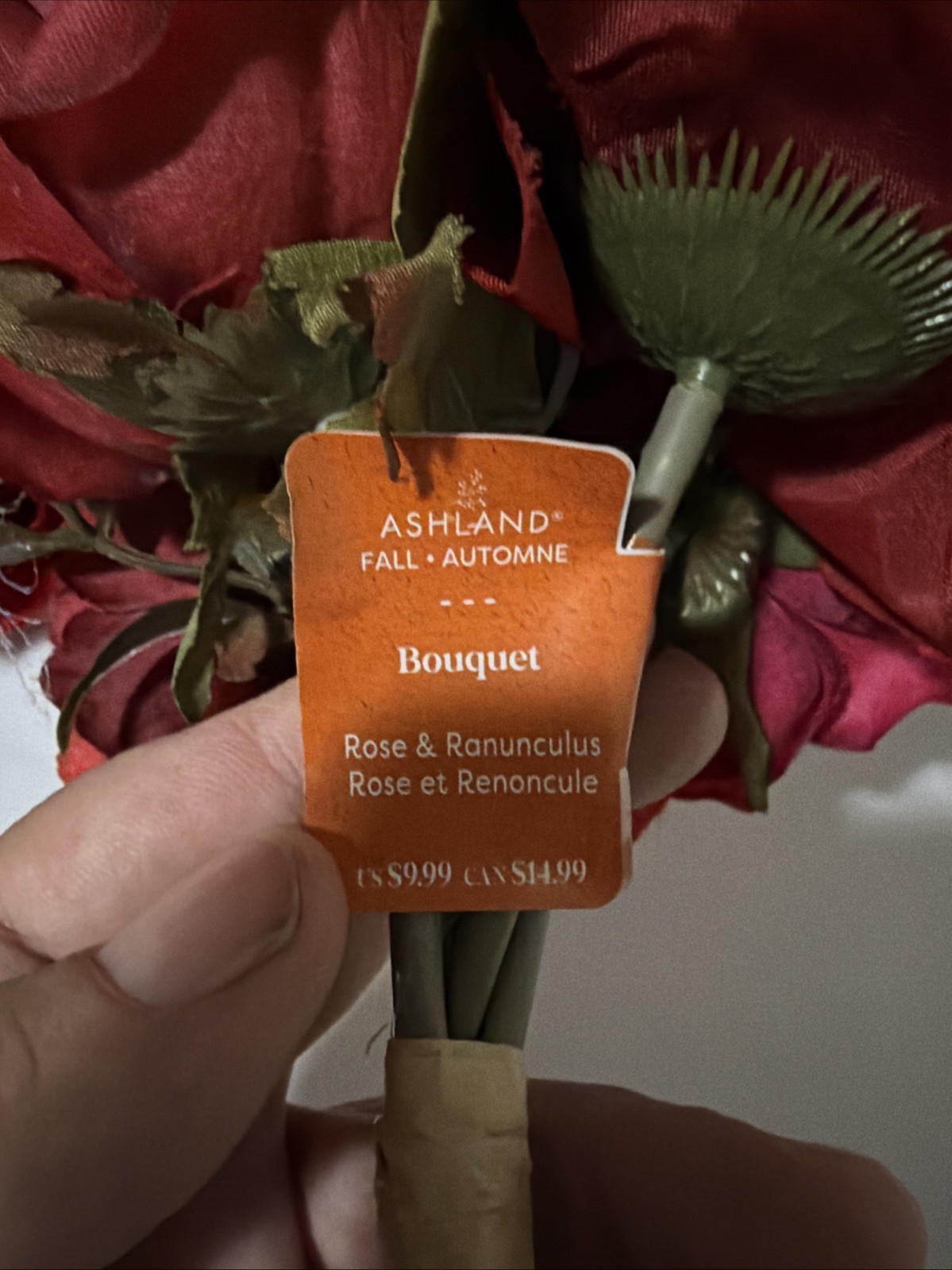 ASHLAND FALL 6 BOUQUET SET ROSS & RANUNCULUS Bouquet Home Party Decor gallery