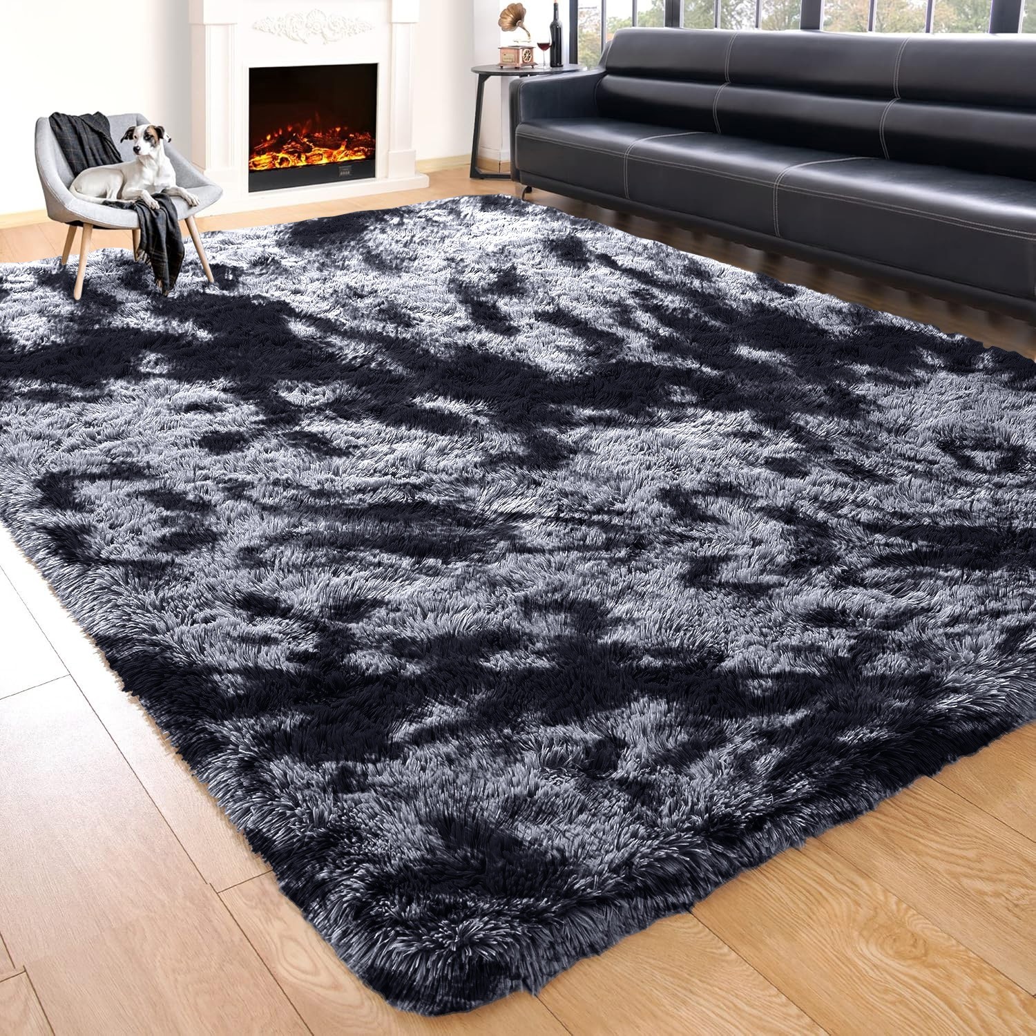 Super Soft Fluffy Shaggy Rugs Extra Large Area Rug Non Slip Runner Floor Mat USA gallery