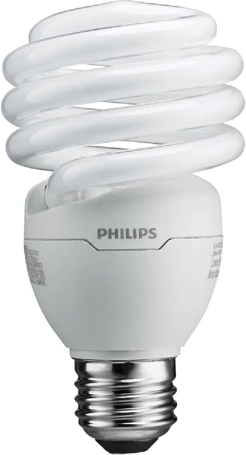 LED 433557 100-Watt Equivalent, Bright White (6500K) 23 Watt Spiral CFL Light B gallery