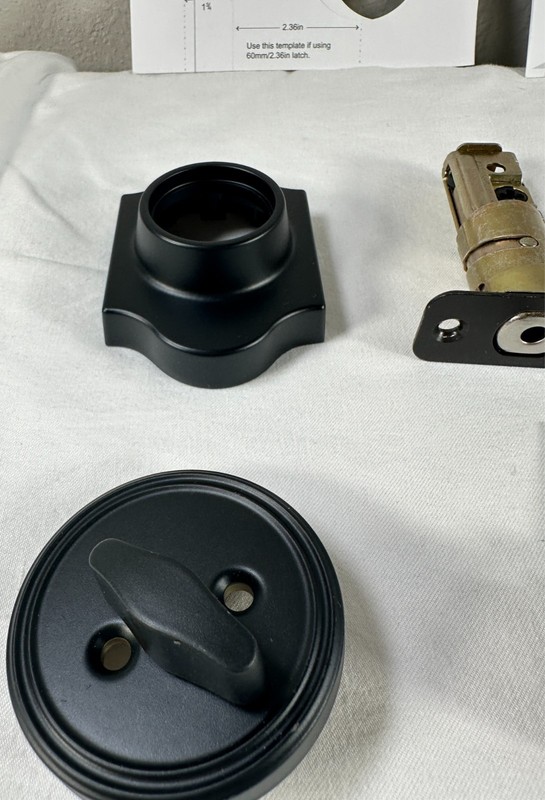 AmazonBasics Single Cylinder Deadbolt Grade-3 Security Door Lock Missing Parts gallery