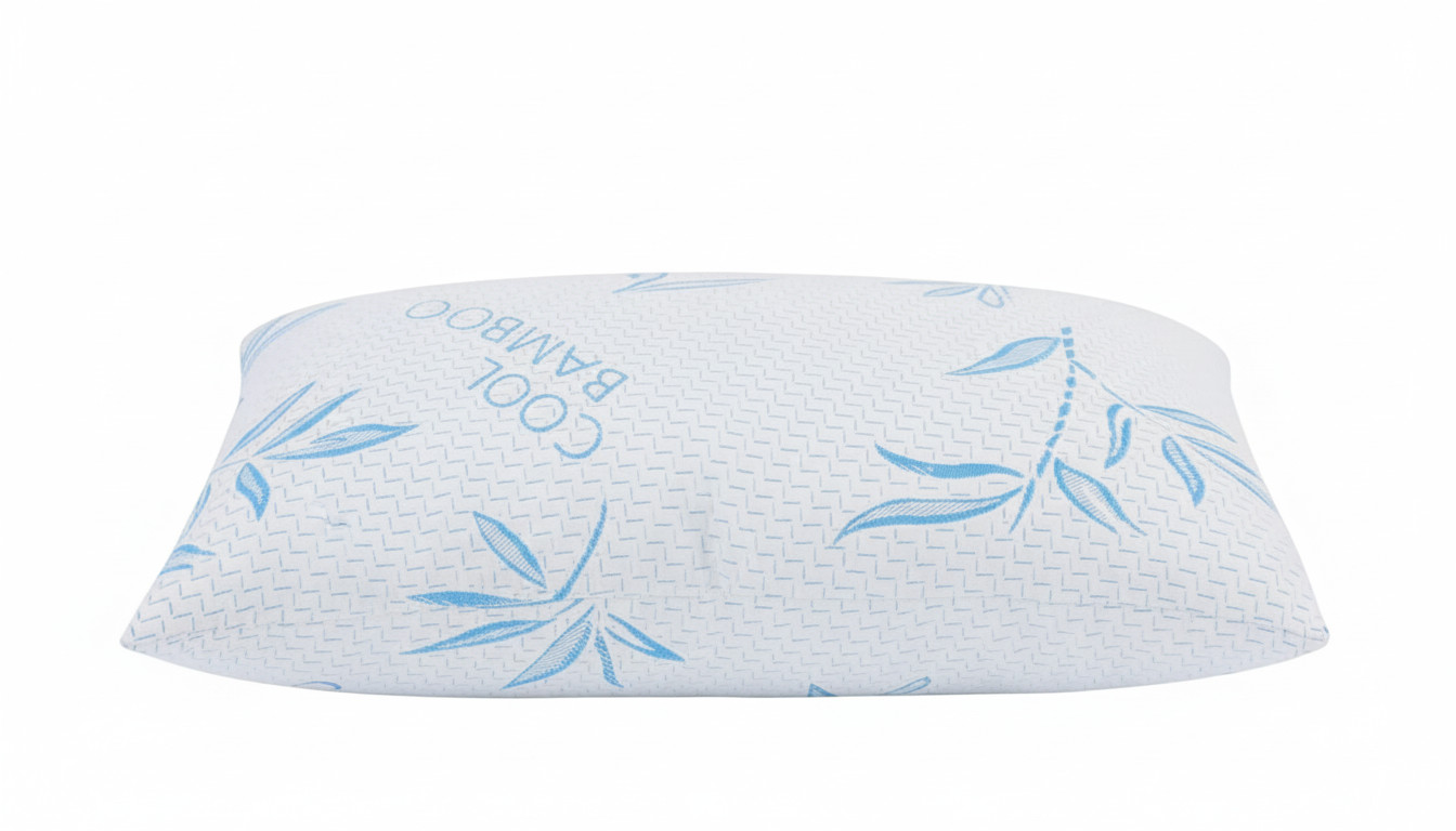 Adjustable Bamboo Bed Pillow, Cool Bamboo Sleeping Pillow, Shredded Memory Foam gallery