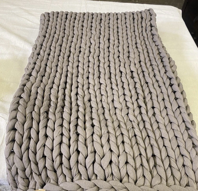 Bearaby Tencil Cooling Tree Napper Throw 20 Lb Retail $349 Cocoa Brown gallery