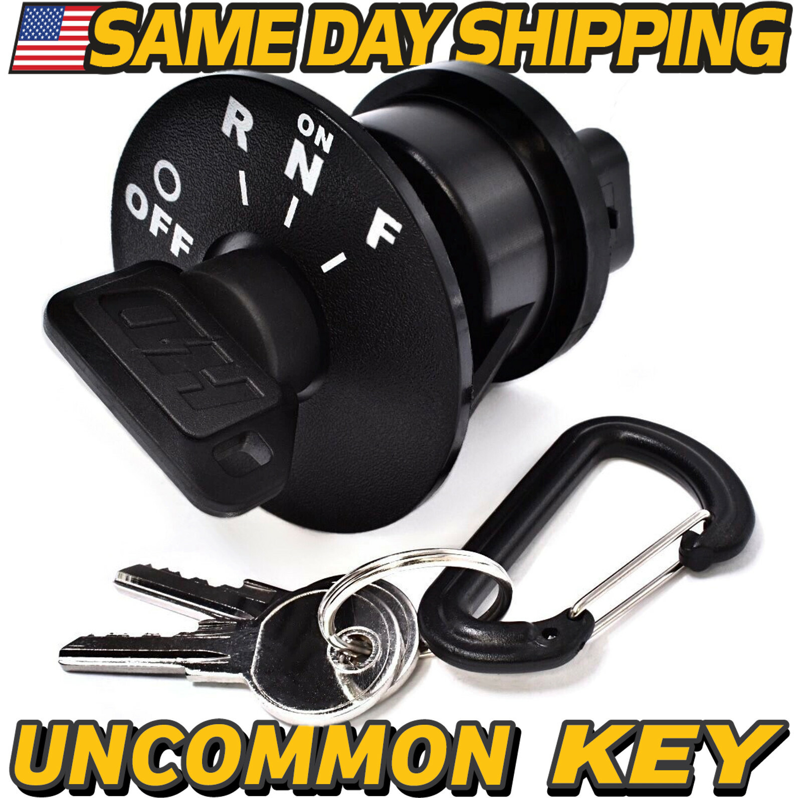 Ignition Switch fits 609692 EZGO 48v RXV Golf Carts 2008 & UP w/ Uncommon Key gallery