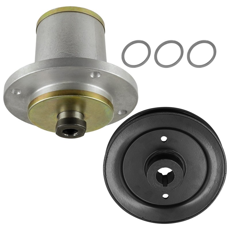 Celox 539104420 539107408 Spindle & Pulley for Husqvarna BZ6127 BZ7234 BZE7234 gallery