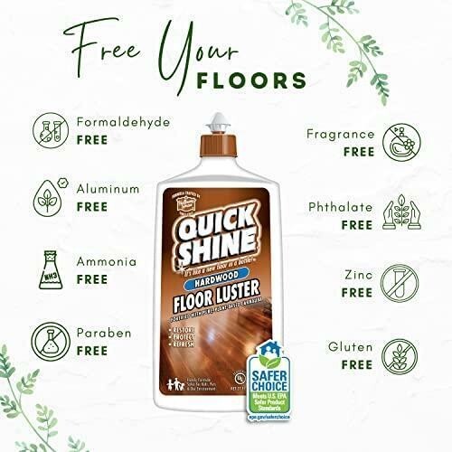 Quick Shine 2 Pack Smart Combo- Includes 1 Hardwood Floor Cleaner 27 FL oz gallery
