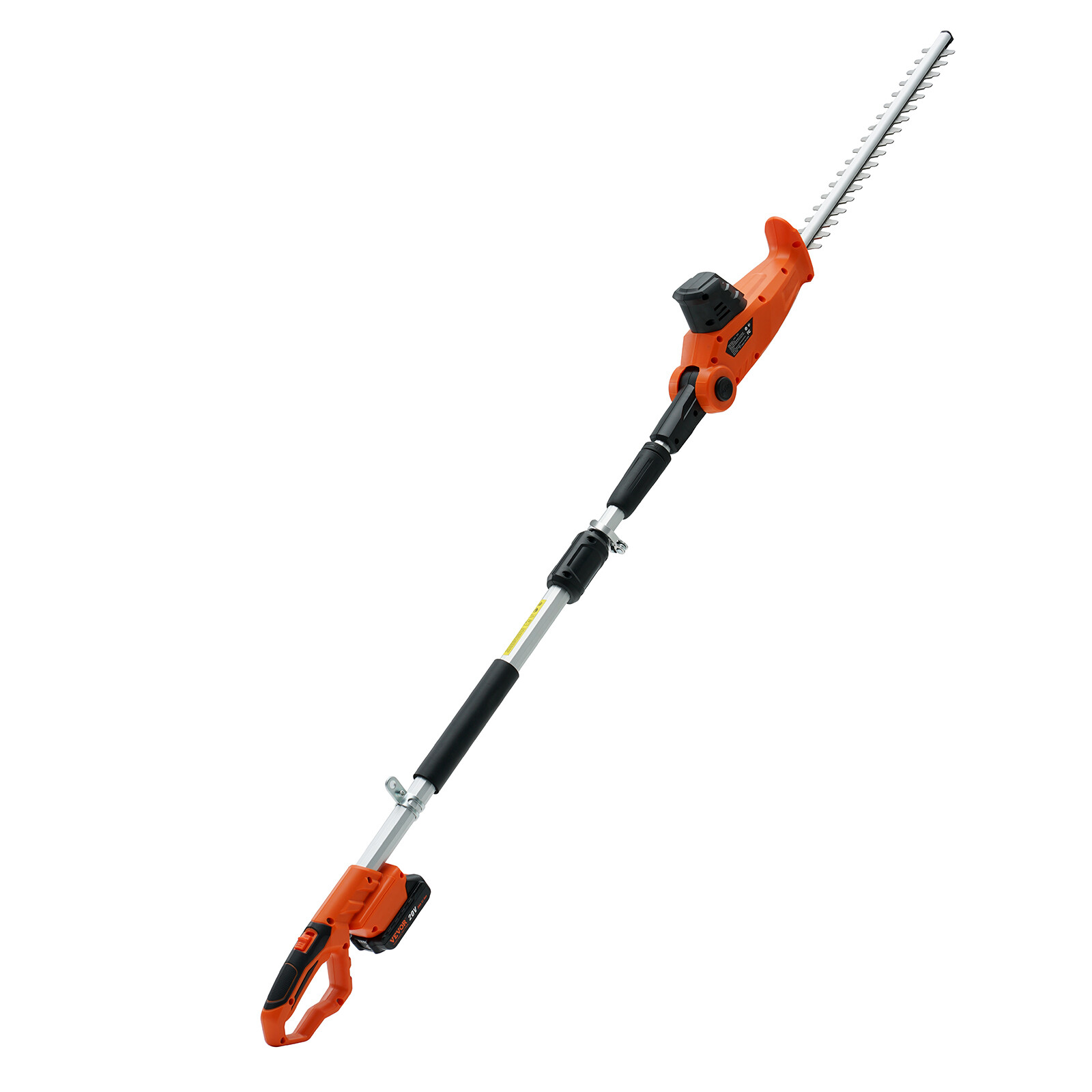 VEVOR 20V Cordless Hedge Trimmer Telescoping Pole Hedge Trimmer 18 inch Blade gallery