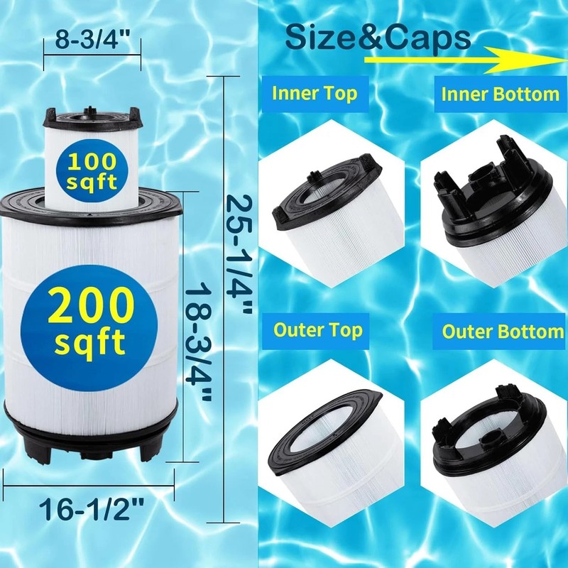 SV-System 3 Sta-Rite System 3 S7M120 Pool Filter Replacement, 300Sq.ft gallery