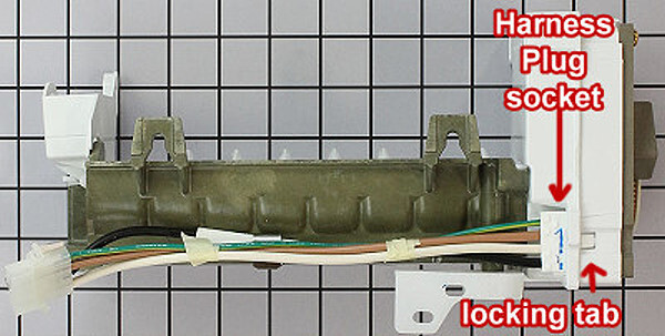 5 pin 4 wire ABA DESIGN OEM Icemaker HARNESS ONLY Replaces W11517113 Made in USA gallery