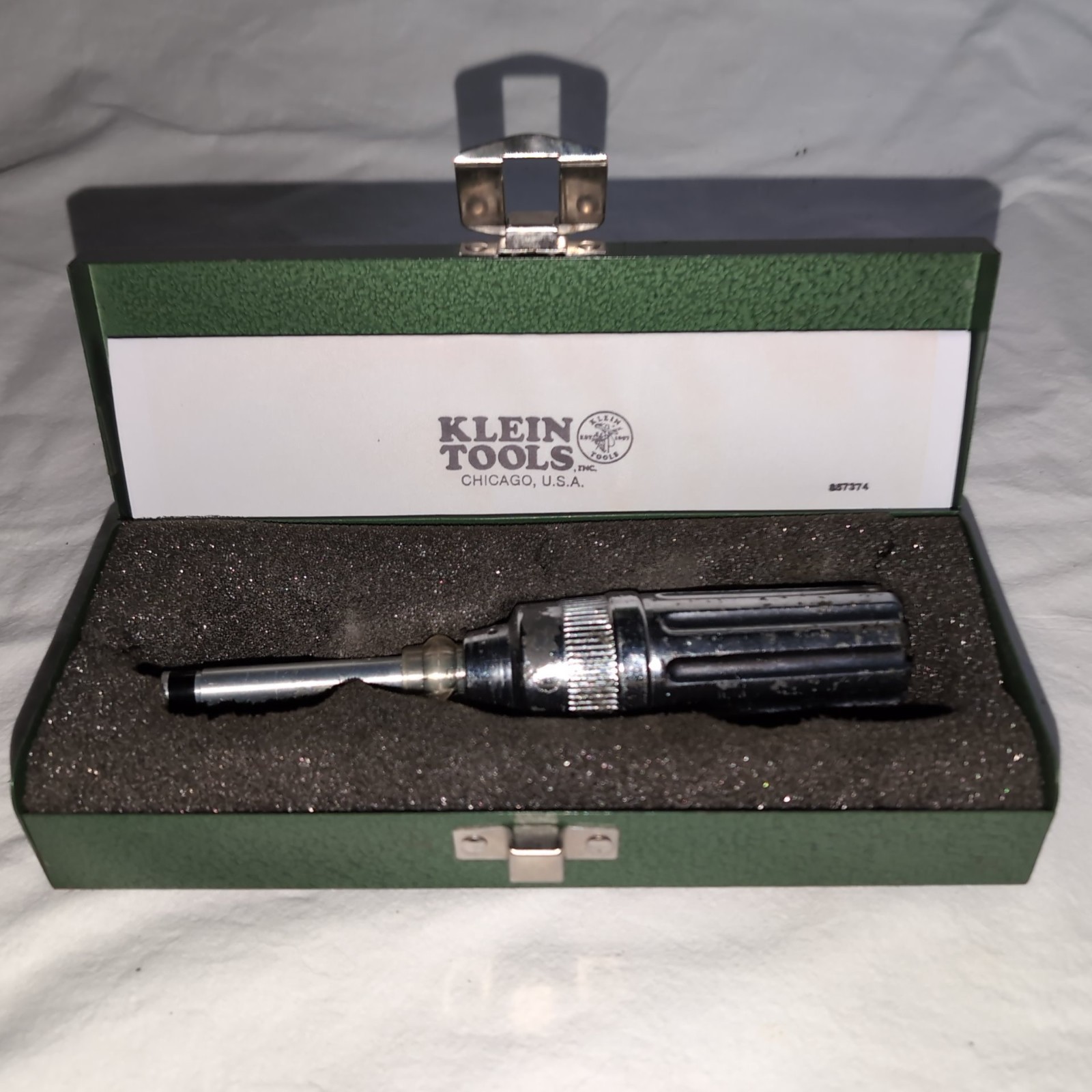 KLEIN TOOLS 57035 1/4" DRIVE ADJUSTABLE TORQUE SCREWDRIVER 2-36 IN/LBS 57034 KIT gallery