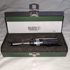 KLEIN TOOLS 57035 1/4″ DRIVE ADJUSTABLE TORQUE SCREWDRIVER 2-36 IN/LBS 57034 KIT