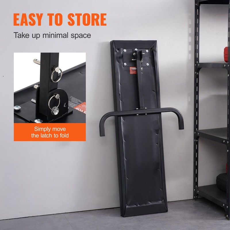 Under Dash Creeper, 40 in, 330 lbs Load Capacity Rolling Mechanic Garage Creeper gallery
