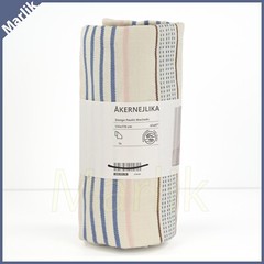 IKEA AKERNEJLIKA Throw, Handmade Multicolor, Cotton 43×67 ” ( 110×170 cm ), NEW