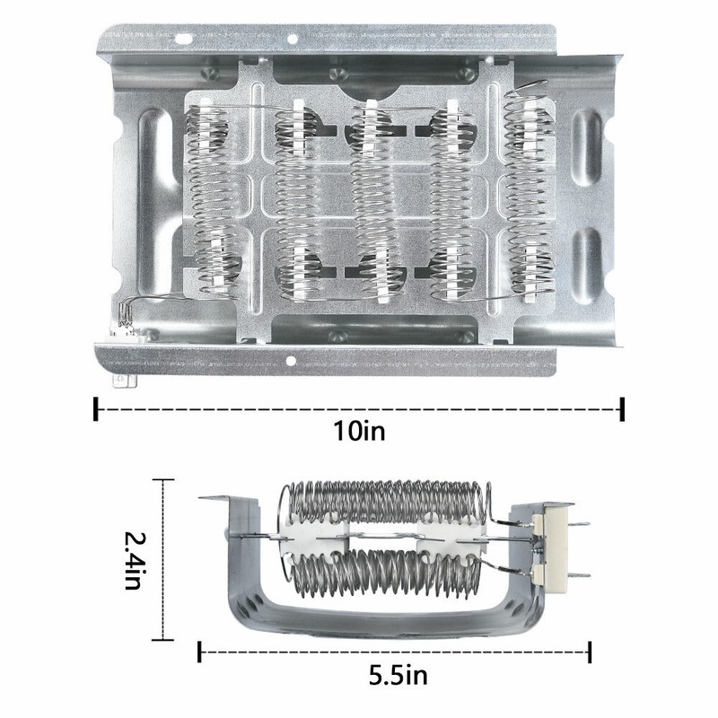 279838 Dryer Heating Element & 3977767 & 3392519 & 3387134 & 3977393 Thermostat gallery