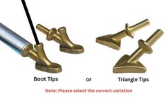 Plastic Welder Boot or Triangle Tips for Jounjip or Gino Brand Kit 2 Pieces