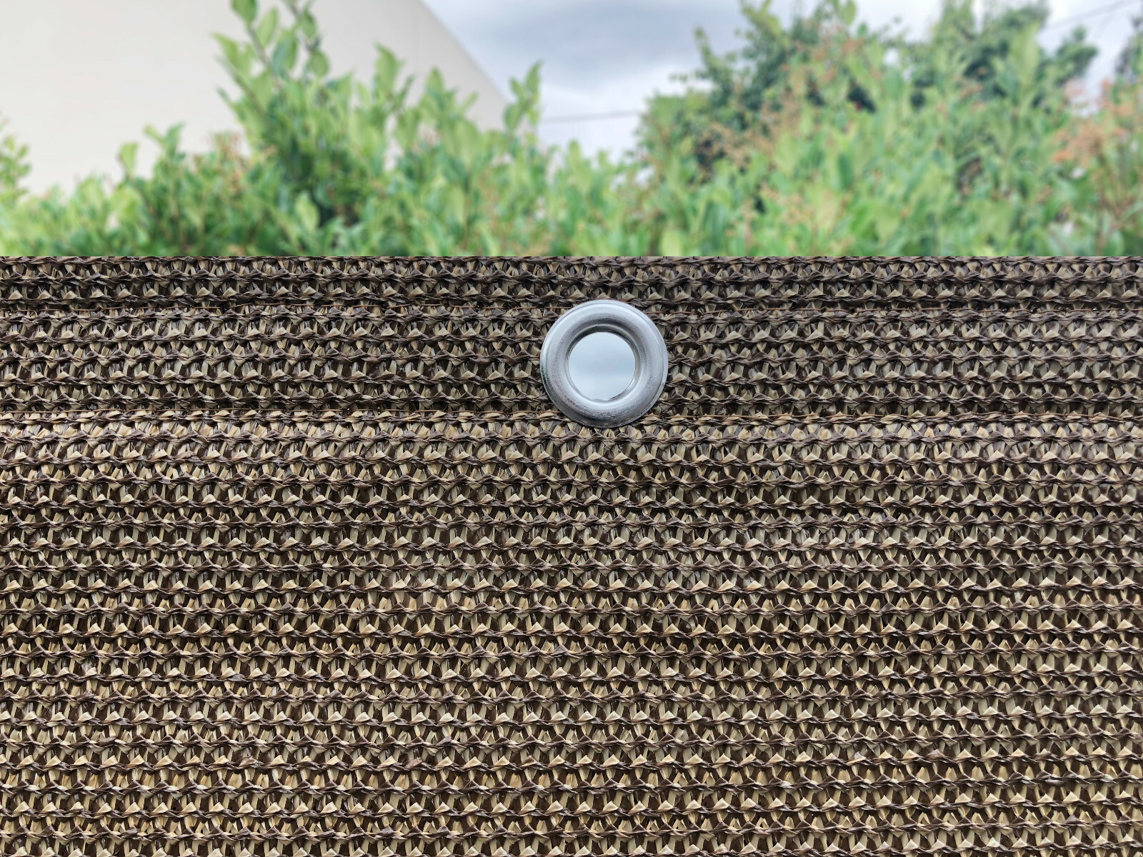 Alion Home© 3 FT Tall Custom Length Walnut Patio & Balcony Privacy Screen gallery