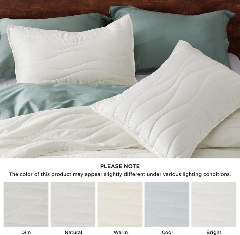 Summer Quilt – Below Zero Cooling Comforter Queen Size, White, Moisture-Wicking gallery