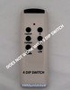 CHQ8BT7053T Ceiling Fan Remote Control 4 DIP SWITCHES with Wall Bracket gallery
