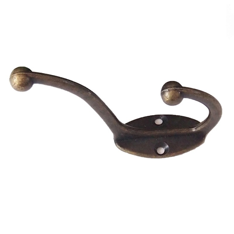 4 Pcs Metal Hooks Wall Mount Single Hooks Clothes Hat Holder Bracket for Home gallery