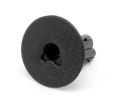 Black Single Feed Through Bushing For Coax Coaxial Cable RG6 – 100 Pack