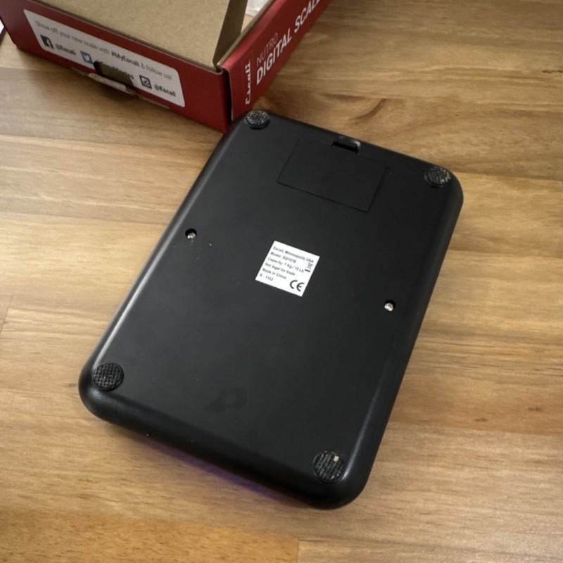 Escali Nutro Digital Scale Stainless Steel Platform Touch Sensitive Controls gallery