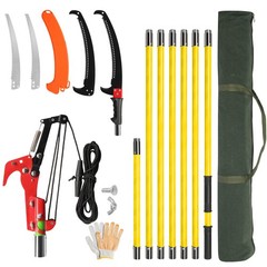 Tree Pruner Pole Saw 24 FT Detached Trimmer Saw Telescopic