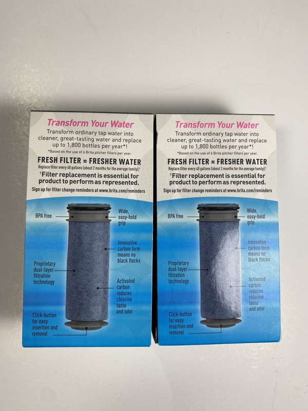 2 Original BRITA STREAM Filter As You Pour Pitcher Replacement Cartridges 0B05 gallery