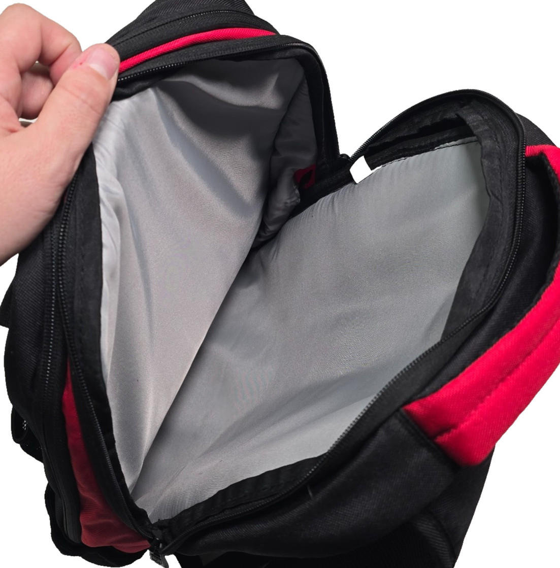 Ful Backpack Computer Air Flow Panel Padded Back Adjustable Straps Red/Black 5