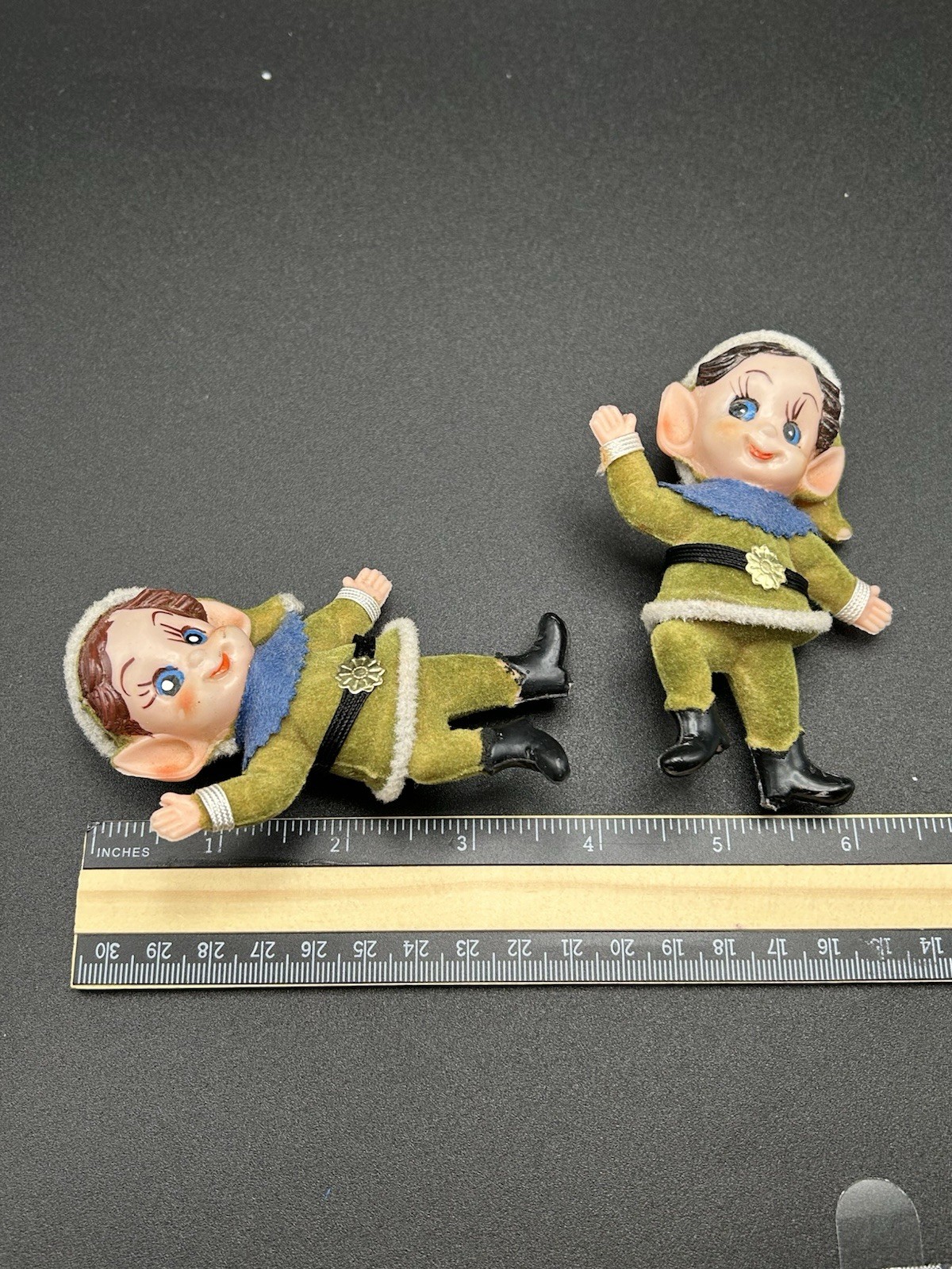 Vintage Dancing Elf (Approximately 4") Christmas Ornament 1960's Japan gallery