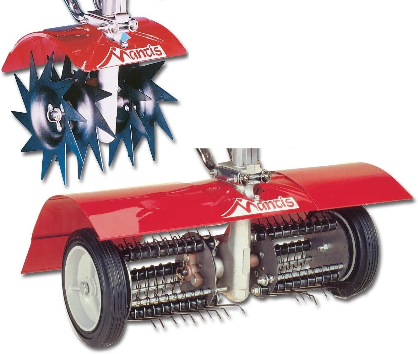OEM Mantis 7321 Power Tiller Aerator/Dethatcher Combo Attachment for Gardening gallery