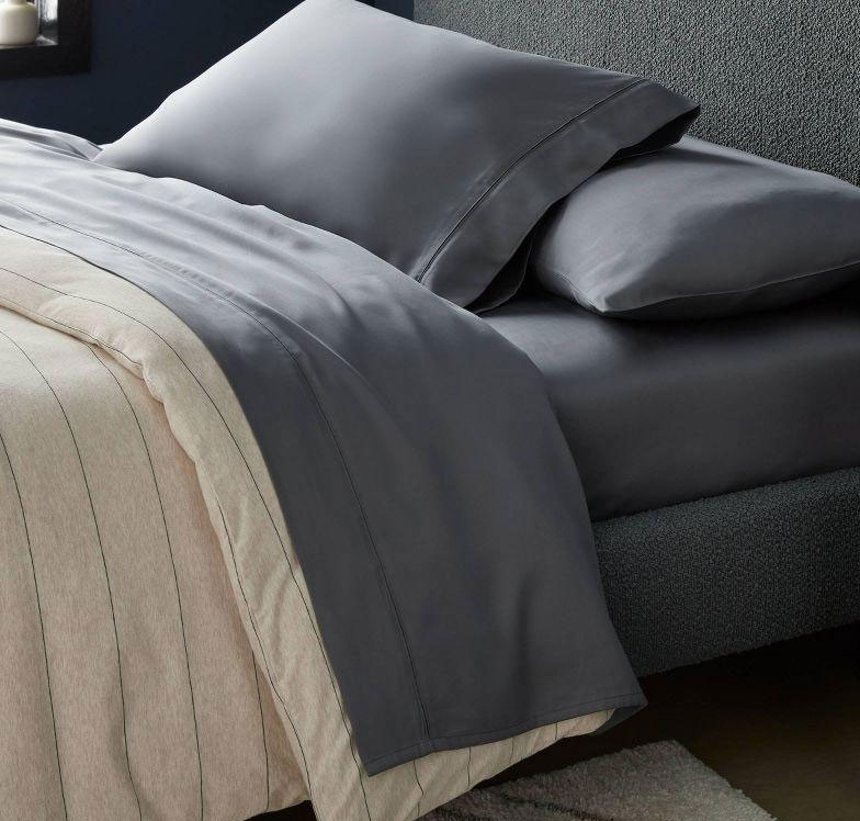 King 320 Thread Count Lyocell Gray - Threshold gallery