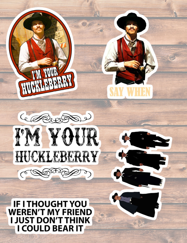 Tombstone 90's 5pc Sticker Pack