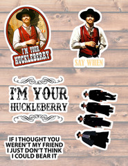 Tombstone 90’s 5pc Sticker Pack