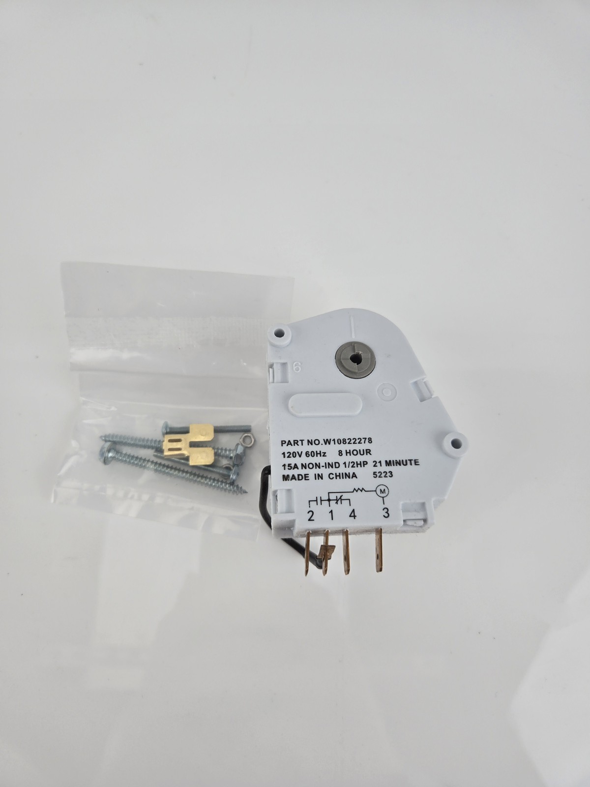 Defrost timer W10822278 OEM gallery