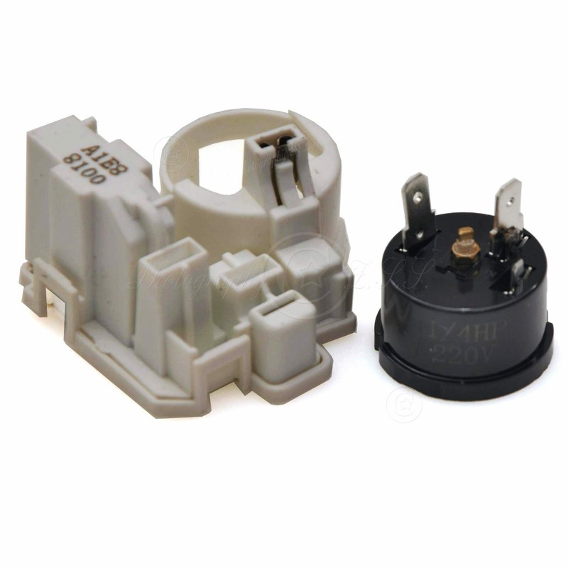 2in1 Refrigerator OverLoad Protect+PTC Start Relay For Zanussi Electrolux Haier gallery